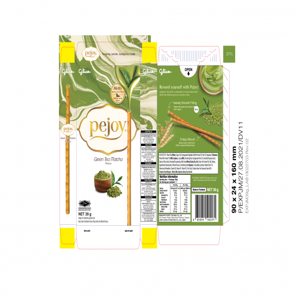 Pejoy Green Tea Matcha Flavour (Biscuit Stick with Green Tea Flavour